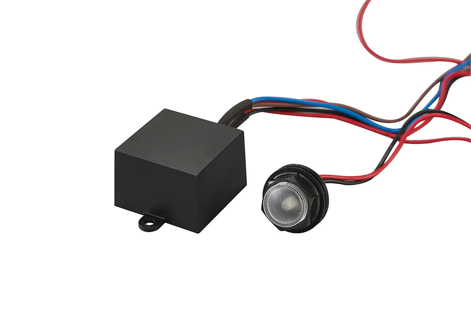 D0061 Espial Deco Espial Remote Fixing 20mm Photocell IP65 Black Frosted White Inspired Lighting Ltd